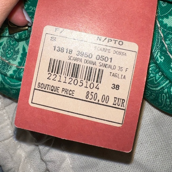 Etro sandals, size 38 - Picture 4 of 6